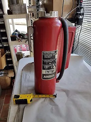 Ansul 20lb ABC Dry Chemical Cartridge Fire Extinguisher • $10000