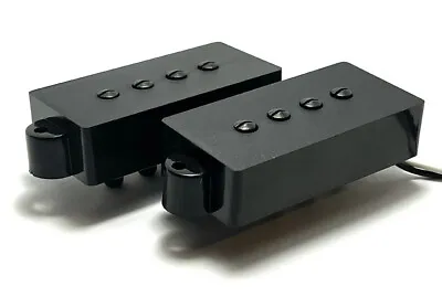 Modern P Bass Pickups ~ 4 String Bass Set W/ Updated Performance Ft. Screw Poles • $69.99