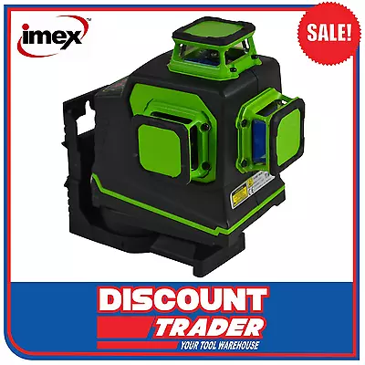 Imex Lithium-Ion 3 Dimension 3D Multi-Line Self Levelling Laser Level Red LX3DR • $599