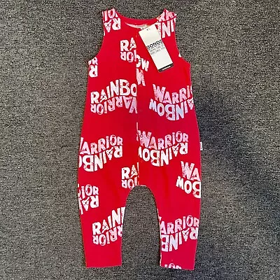 Bonds Baby Red Jumpsuit Size 0 BRAND NEW WITH TAGS • $15