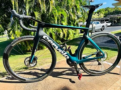 Cervelo S5 Road Bike Quarq Power Meter Dura-Ace DI2 Disc Brakes • $8200