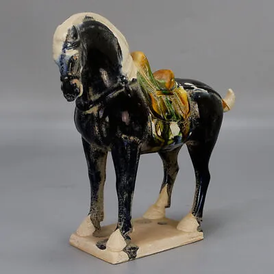 £46.80 • Buy Tang Sancai War Horse Porcelain Ornament Statue China Jingdezhen Porcelain #2