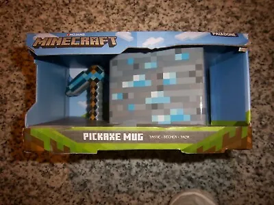 Minecraft Pickaxe Ceramic Mug - Nib • $26