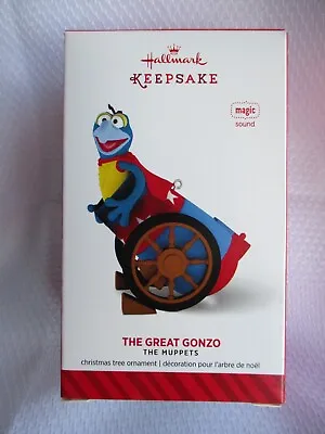 2014 Hallmark Ornament The Muppets The Great Gonzo NIB • $21.99