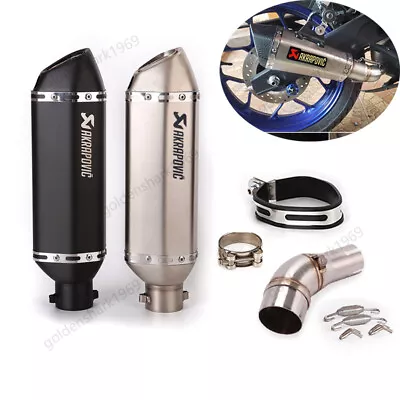 For Yamaha YZF R3 MT-03 2015-2023 Exhaust Pipe Motorcycle 51mm Muffler Silencers • $97.19