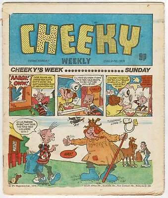 Cheeky Weekly Comic 23rd June 1979 - Combined P&P • £1.25