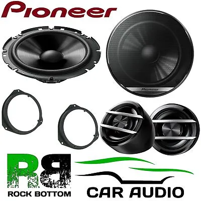 Pioneer Vauxhall Astra H 2005-2010 600W Component Front Door Car Speakers • £59.99