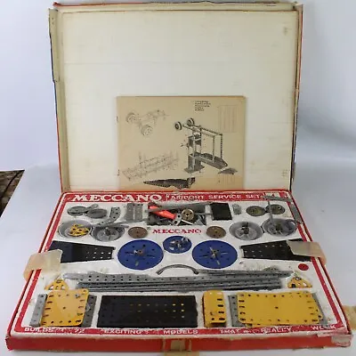£7.99 • Buy Vintage MECCANO Airport Service Set 4 1969 Boxed **Unchecked** - CAF