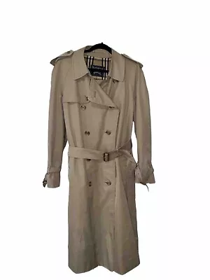 Men's Vintage Burberrys Trench Coat • $98