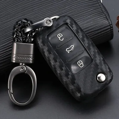$10.10 • Buy For VW Golf MK6 Tiguan Passat Polo Beetle Jetta Remote Key Fob Case Cover Shell