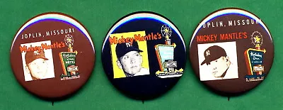 1956 STYLE Mickey Mantle Restaurant Joplin Holiday Inn Matches (3) RP *PINs* • $13.50