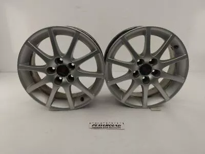 Pair Of Two Alloy Wheels 16x6.5 10 Spoke Fits 2003-2012 SAAB 9-3  • $199.97