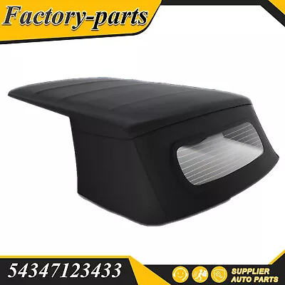 Black Convertible Soft Top For Mini Cooper 2003 2004-2008 W/ Glass Window • $288.99