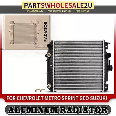 Radiator For Chevrolet Metro Sprint Geo Suzuki Swift W/ Transmission Oil Cooler • $64.99