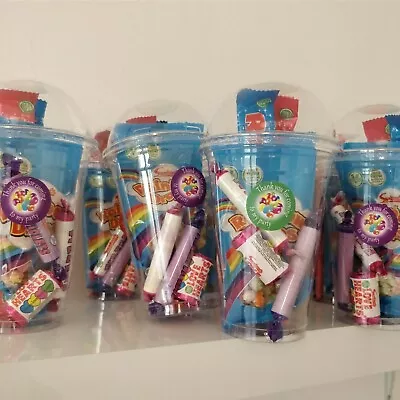 £1.10 • Buy  Pre-Filled  Sweet Cups Girls Boys Birthday Party Wedding Favours Christenings 
