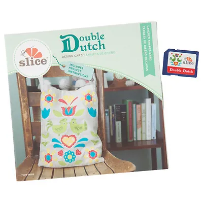 Slice Fabrique Double Dutch Design Card Making Memories Fabric Cutter **new** • £4.99