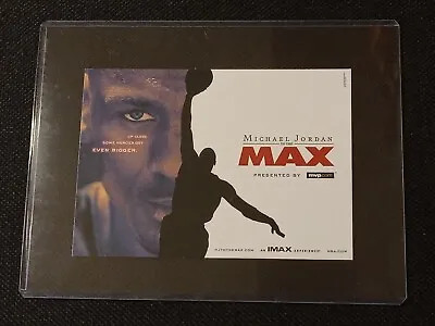 Rare Michael Jordan 2000 NBA Entertainment To The Max Promotional Promo Postcard • $7.93