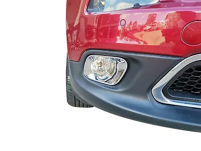 Chrome Front Fog Light Lamp Cover Reflector Garnish For Jeep Cherokee KL 2014-18 • $29.95