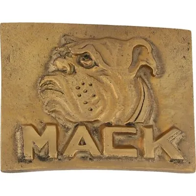 New Brass Mack Truck Trucking Trucker Semi Driver 1970s NOS Vintage Belt Buckle • $65