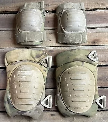 Usgi Military Ocp Multicam Knee & Elbow Pads Complete Set Mcguire-nicholas Vgc • $14.90