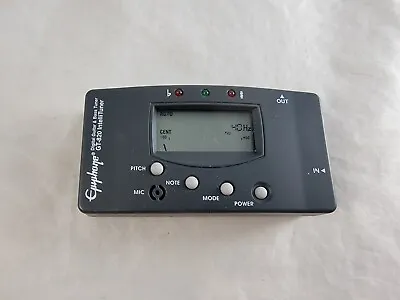 Epiphone Digital Guitar And Bass Tuner GT-820 Intellituner Tested • $16.50