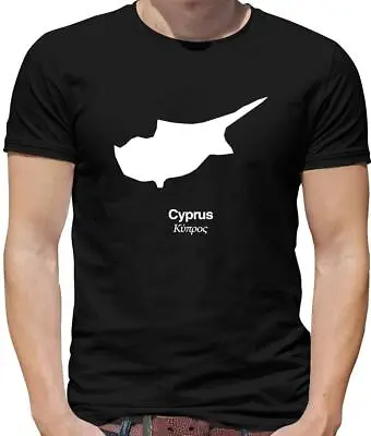 £13.95 • Buy Country Silhouettes Cyprus Mens T-Shirt - Nicosia - Cypriot Republic - Travel