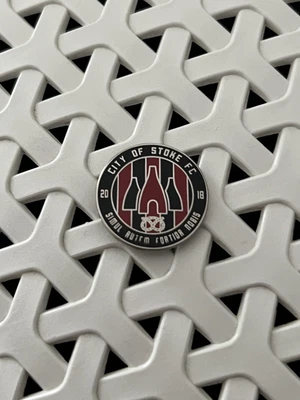 £1.99 • Buy City Of Stoke FC Football Pin Badge - English Non League