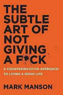 $10 • Buy The Subtle Art Of Not Giving A F*ck - Mark Manson Book