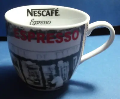 Rare Vintage Nestle NESCAFE ESPRESSO COFFEE  WONDERFUL DAYS  MULTI COLOR CUP MUG • $8.75