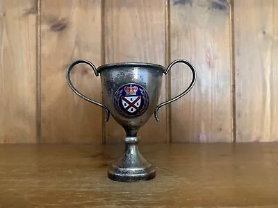 1966 Vintage Silver Plate Trophy Loving Cup Trophies Trophy • $31.10