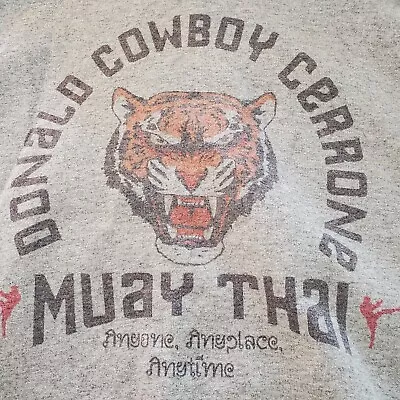 Donald Cowboy Cerrone Muay Thai Tiger MMA UFC Fighting Hoodie Sweatshirt 2XL • $24.49