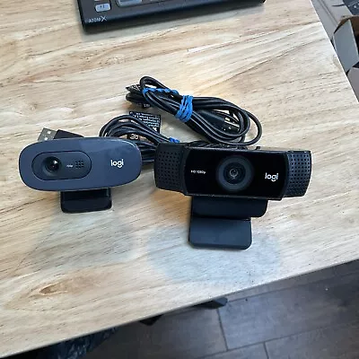 Logitech C920 Webcam Plus Second Webcam • $10