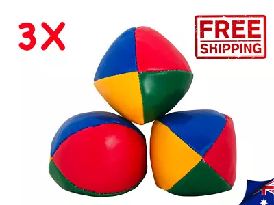 Juggling Balls | 3X Pack | Kids Toy Set Ball Bag For Magic Circus Juggle Learn  • $21.70