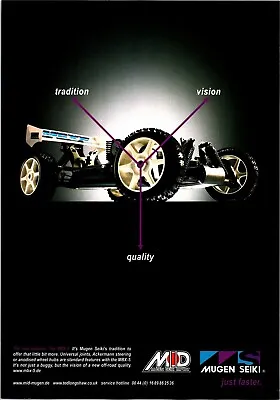 Mugen MBX-5 RC Buggy Print Ad Wall Art Decor Ephemera • $17.99