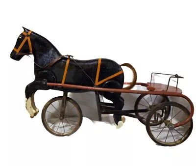 Child’s Horse And Sulky Pedal Cart • $273.22