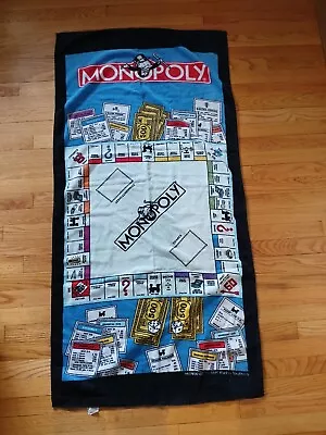 Vintage Monopoly Towel By Hiltex 100% Cotton • $55