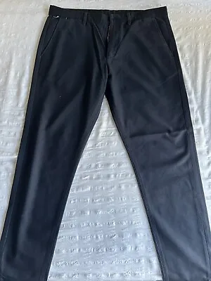 ZARA Mens Navy Blue Smart Trousers  Size 32 Slim Fit • £5