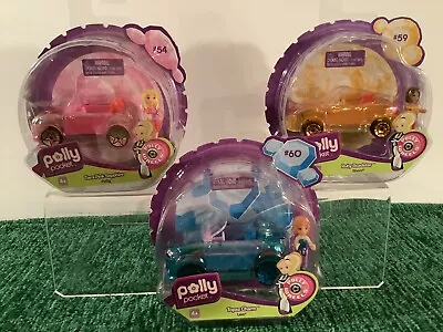 Polly Pocket Mini Cars YOU PICK - $10.95 EACH  NIP • $10.95