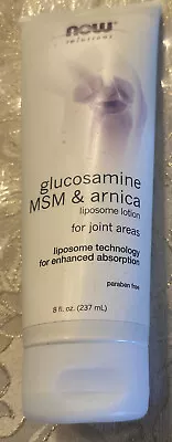 NOW Solutions Glucosamine MSM & Arnica Liposome Lotion 8 Fl. Oz. • $14.59