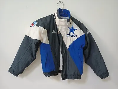 Vintage Dallas Cowboys Youth Pro Line For Kids Apex One Coat Jacket S/p • $79.99