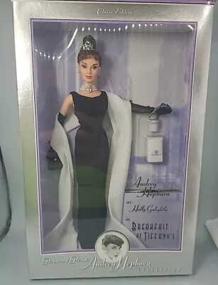 NIB Audrey Hepburn As Holly Golightly In Breakfast At Tiffany's Barbie Doll • $81.50