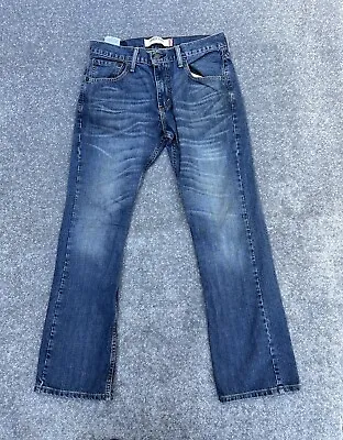 Levis 527 Bootcut Jeans 31x30 Mens  (actual 32x30) Mid Rise Fading Whiskering  • $17.42