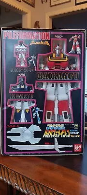 Bandai Gobots Machine Robo Baikanfu Rom Stol Kenryu 1986 • $599.99