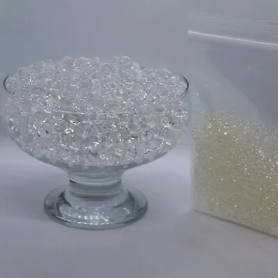 £1.99 • Buy 1000 X 2.5mm Water Beads Clear Crystal Transparent Party Table Decor Centerpiece