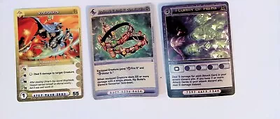 Chaotic OP Rare/Promo 3 Card Lot Flurry Of Fists Bodal Element Con Vasquin TCG • $0.99