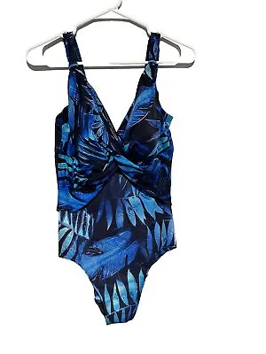 Miraclesuit Slimming One Piece Oceanus Swimsuit Sz 12DD • $40