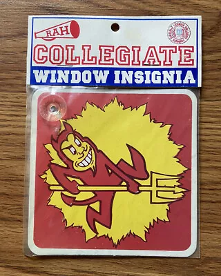 Vintage J & P Products NCAA Arizona State Sun Devils Graphic Window Insignia Car • $3.99