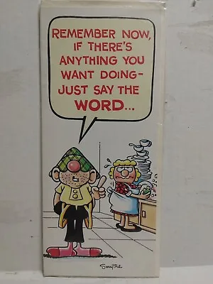 Vintage Andy Capp Get Well Soon Comic Cards Greeting Card Version 3 • $7.29