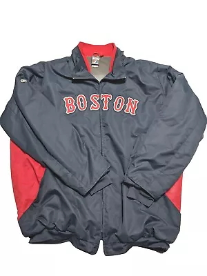 Boston Red Sox Majestic Jacket Size 4XL *Zipper Flaw* Authentic MLB Winter Coat • $29.99