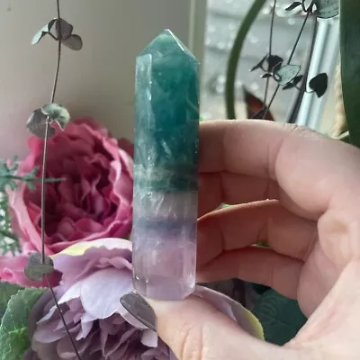 £12.95 • Buy Rainbow Fluorite Crystal Tower 51g 1383